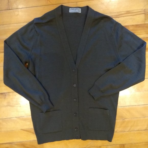 Jaeger 100% Wool Grey Cardidan - Picture 1 of 3